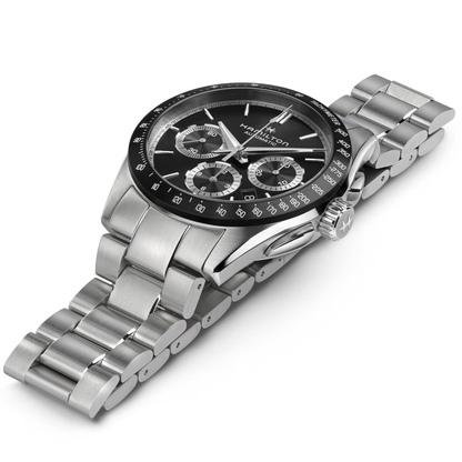 Hamilton Jazzmaster Performer Chronograph Stainless Steel Automatic Watch 42mm