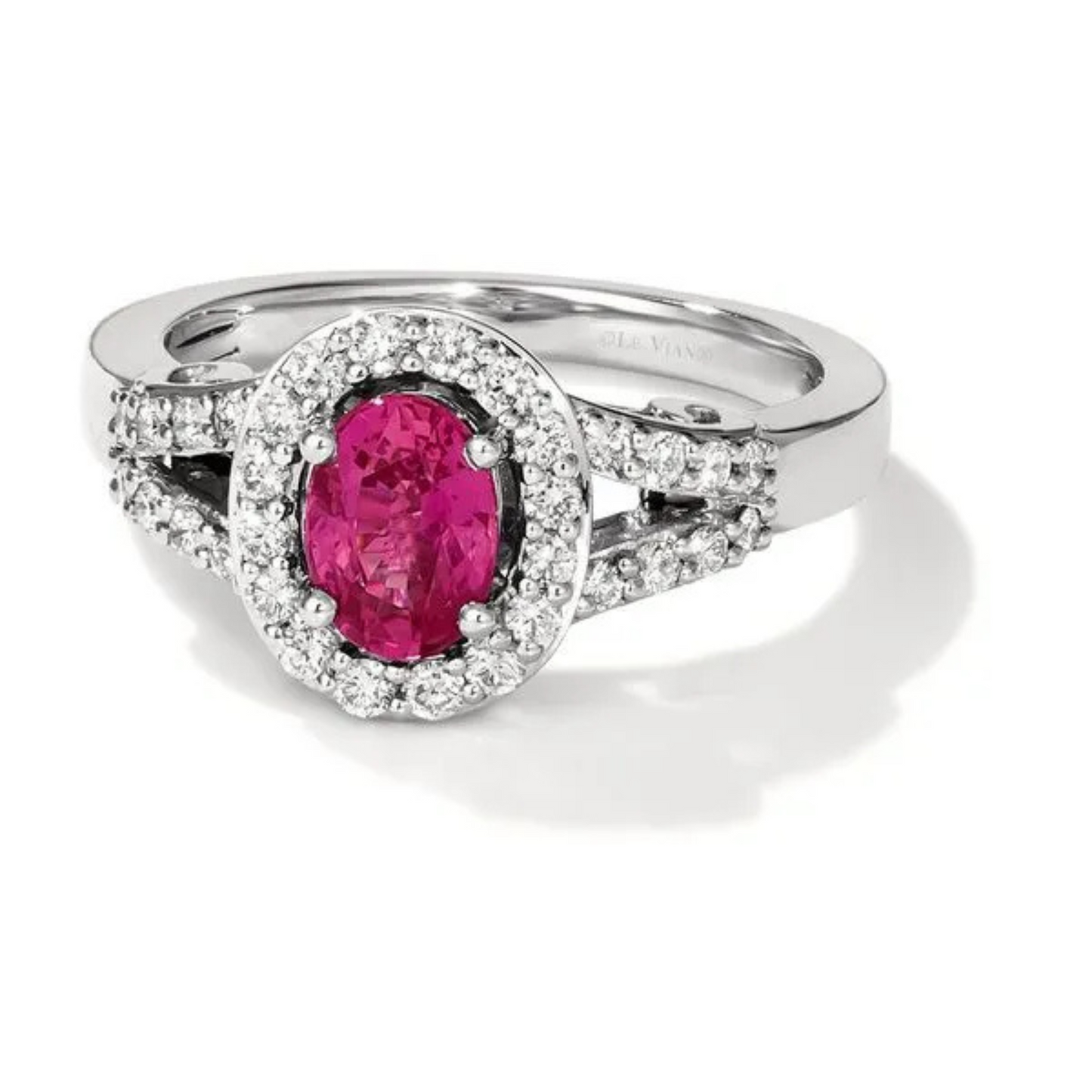 Le Vian Passion Ruby and Vanilla Diamond Ring 0.75ct