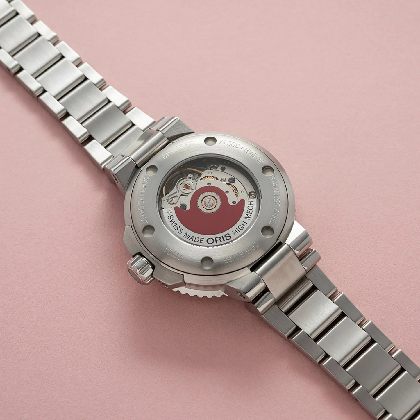 Oris Aquis Date Stainless Steel  Multicoloured Dial Automatic Watch 36.5 mm