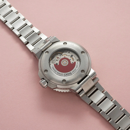 Oris Aquis Date Stainless Steel  Multicoloured Dial Automatic Watch 36.5 mm