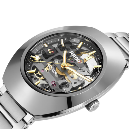 Rado DiaStar Original Skeleton Stainless Steel Automatic Watch 38 mm