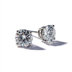 3/4 CTW Lab-Grown Diamond Stud Earrings