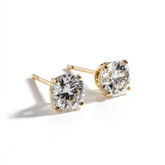 3/4 CTW Lab-Grown Diamond Stud Earrings