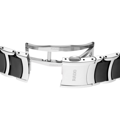 Rado Centrix Automatic 39.5mm Black Dial Two-Tone Stainless Steel Men’s Watch