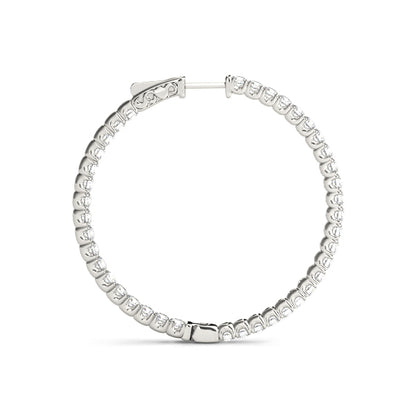 1 Inch 4 Prong Round Hoop - View 3