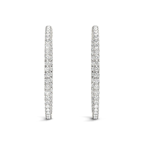 1 Inch 4 Prong Round Hoop - View 4
