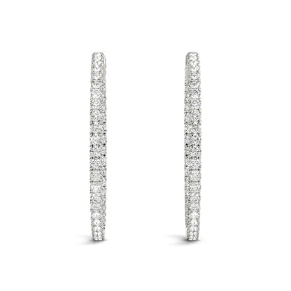 1 Inch 4 Prong Round Hoop - View 4