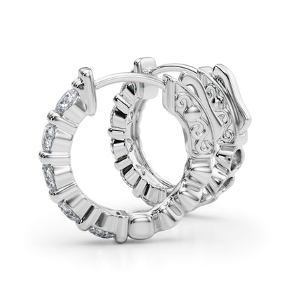 Single Row Vault Lock Hoops - View 3