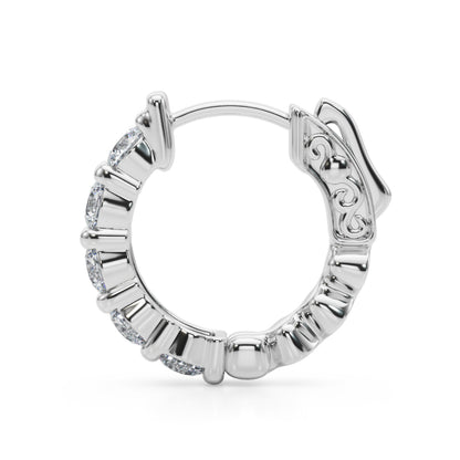Single Row Vault Lock Hoops - View 4