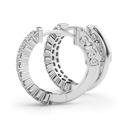 Double Row Vault Lock Hoops - View 3