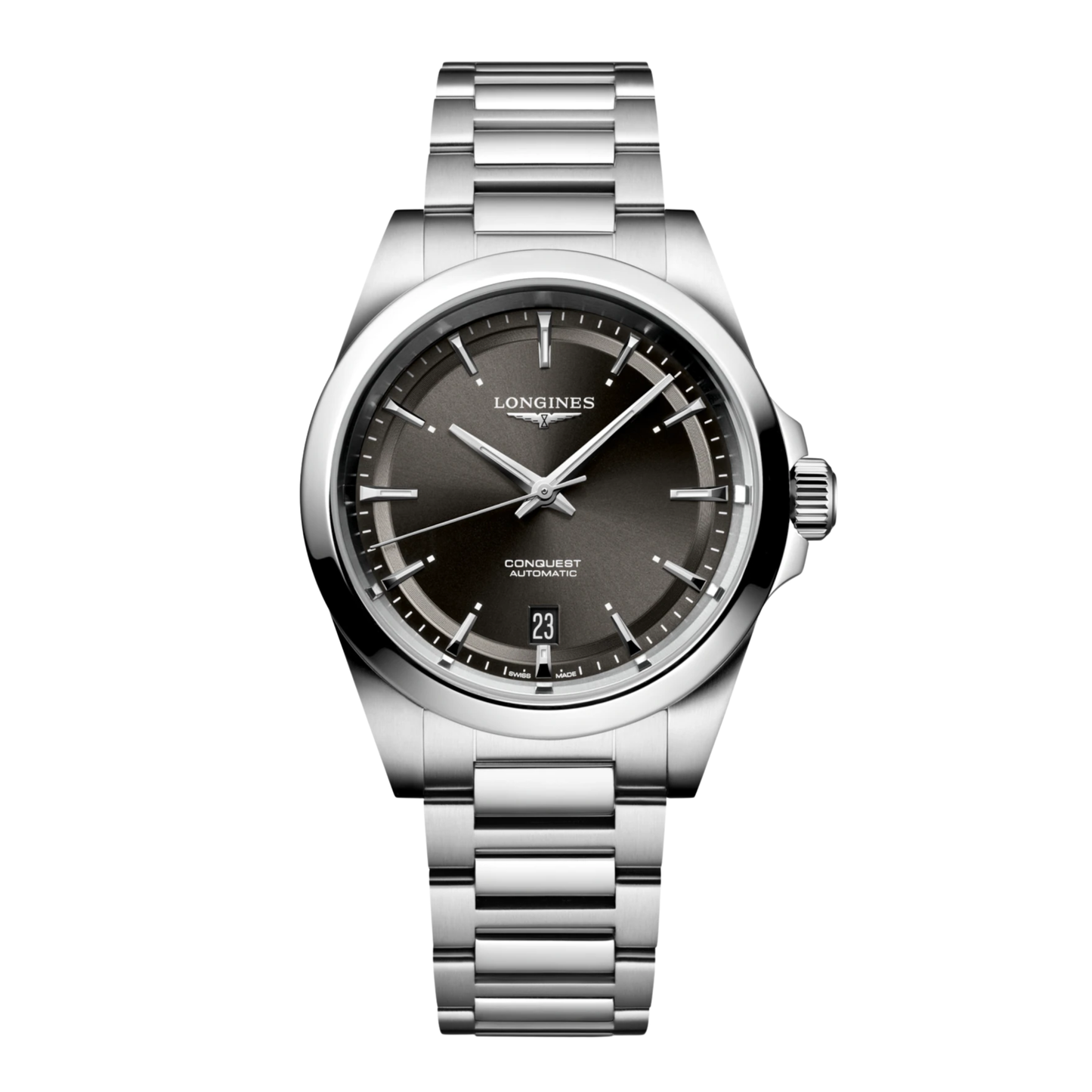 Longines Conquest Stainless Steel Automatic Watch 38 mm