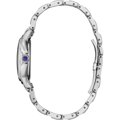 Citizen L Ceci Collection Stainless Steel Black Dial Watch 31.5 mm