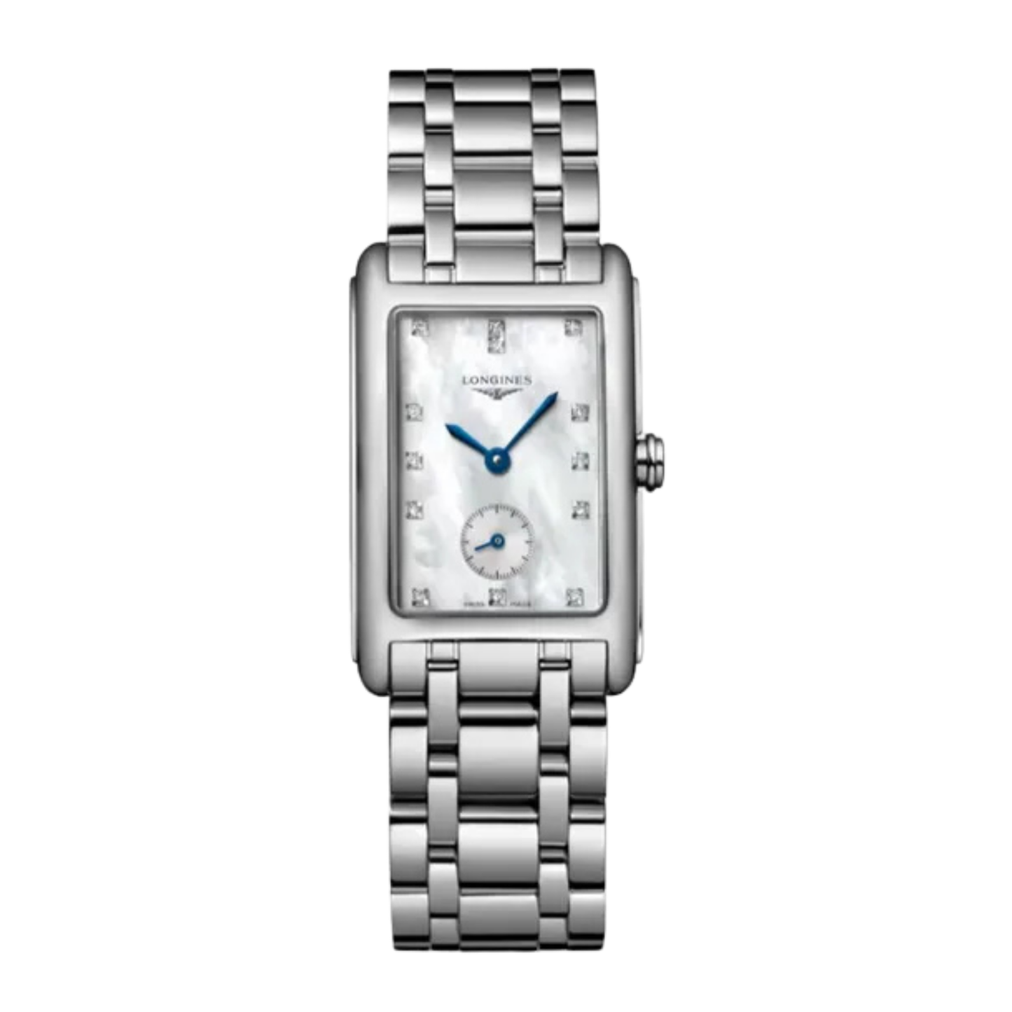 Longines DolceVita Rectangular Stainless Steel Watch 27.70 mm x 43 mm