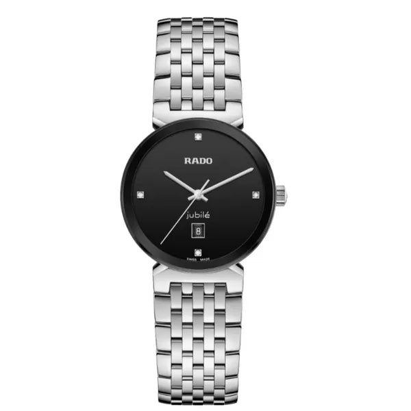 Rado Florence Classic 30mm White Dial Stainless Steel Quartz Watch – Timeless Dress Style