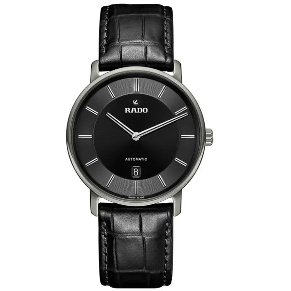 Rado Ceramica 30mm Black Dial Black High-Tech Ceramic Quartz Watch – Contemporary Minimalist Style