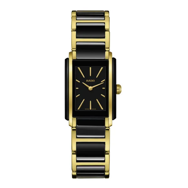 Rado Integral 31mm Black Dial Black High-Tech Ceramic & Stainless Steel Quartz Watch – Sleek Modern Design