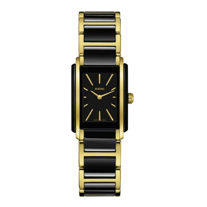 Rado Integral 31mm Black Dial Black High-Tech Ceramic & Stainless Steel Quartz Watch – Sleek Modern Design