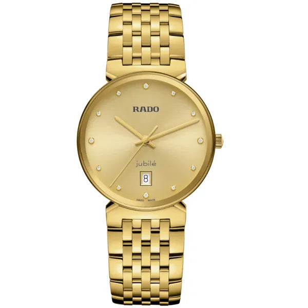 Rado Florence Classic 38mm White Dial Two-Tone Stainless Steel Quartz Watch – Timeless Dress Style