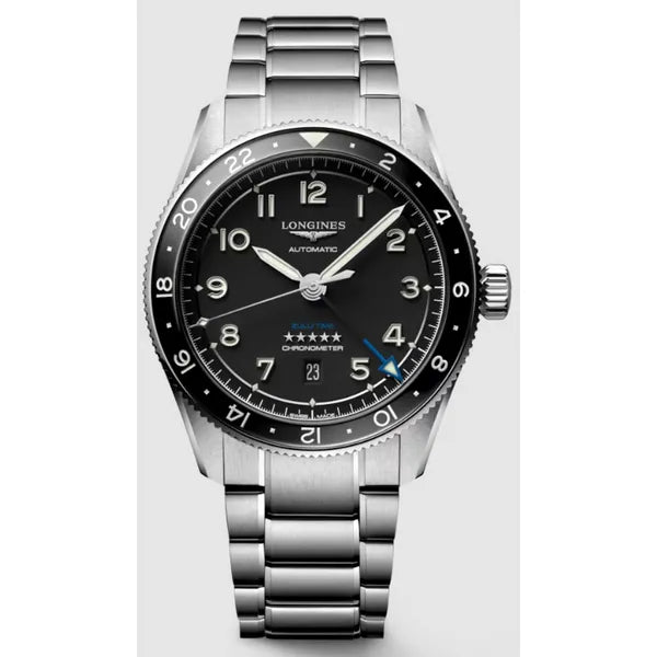 Longines Spirit Zulu Time L38124536 Automatic GMT Watch – 42mm - Spirit