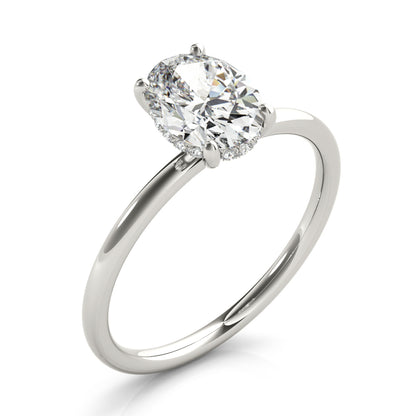 Engagement Ring Oval Cut Center - View 2