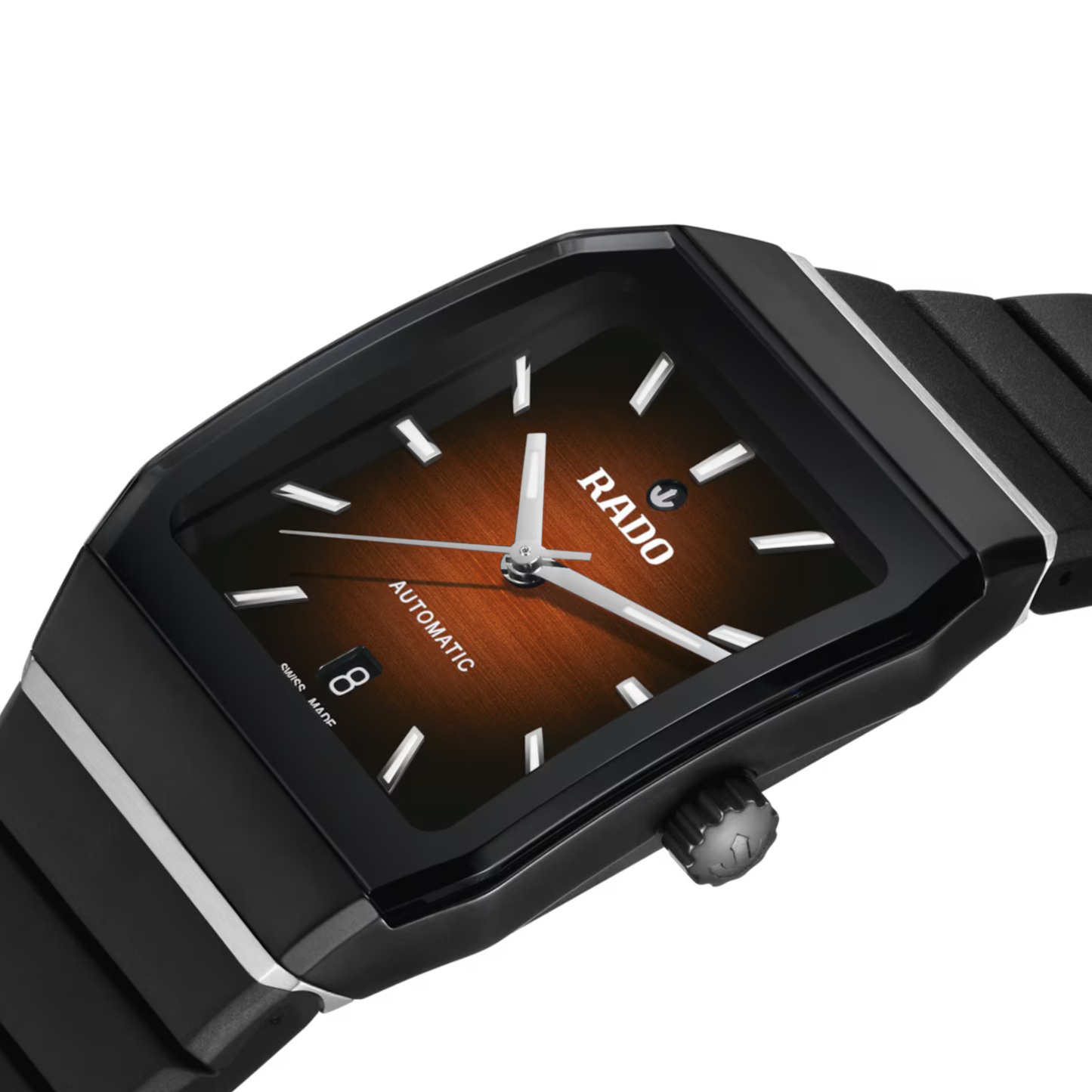 Rado Anatom Black Ceramic Automatic Watch 32.5 mm