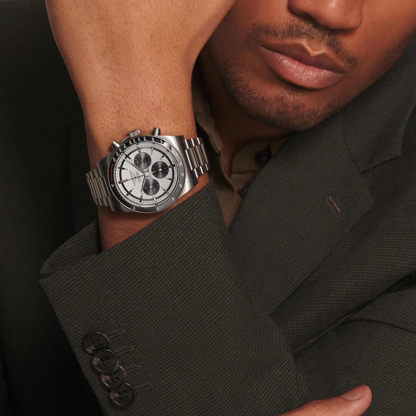 Longines Conquest Stainless Steel Automatic Watch 42 mm