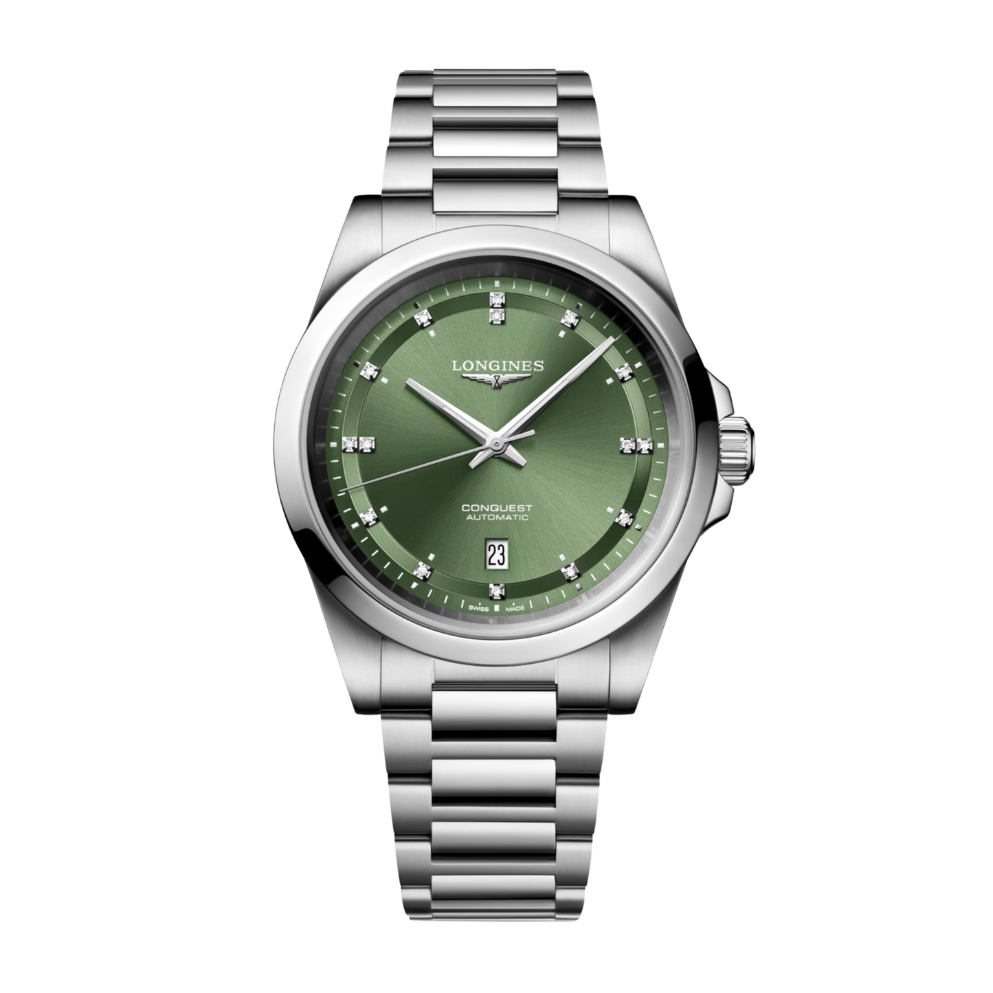 Longines Conquest Stainless Steel Watch 41mm