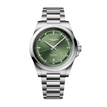 Longines Conquest Stainless Steel Watch 41mm