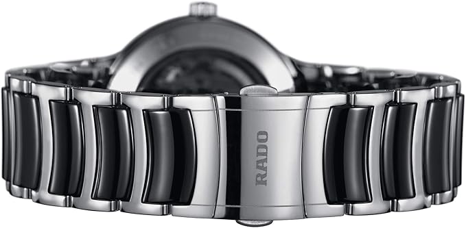 Rado Centrix Black Two-Tone Open Heart Automatic Watch 38 mm