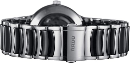 Rado Centrix Black Two-Tone Open Heart Automatic Watch 38 mm