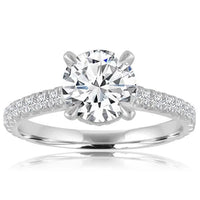 Imagine Bridal 14K Yellow Gold Cushion Diamond Engagement Ring 0.50ct