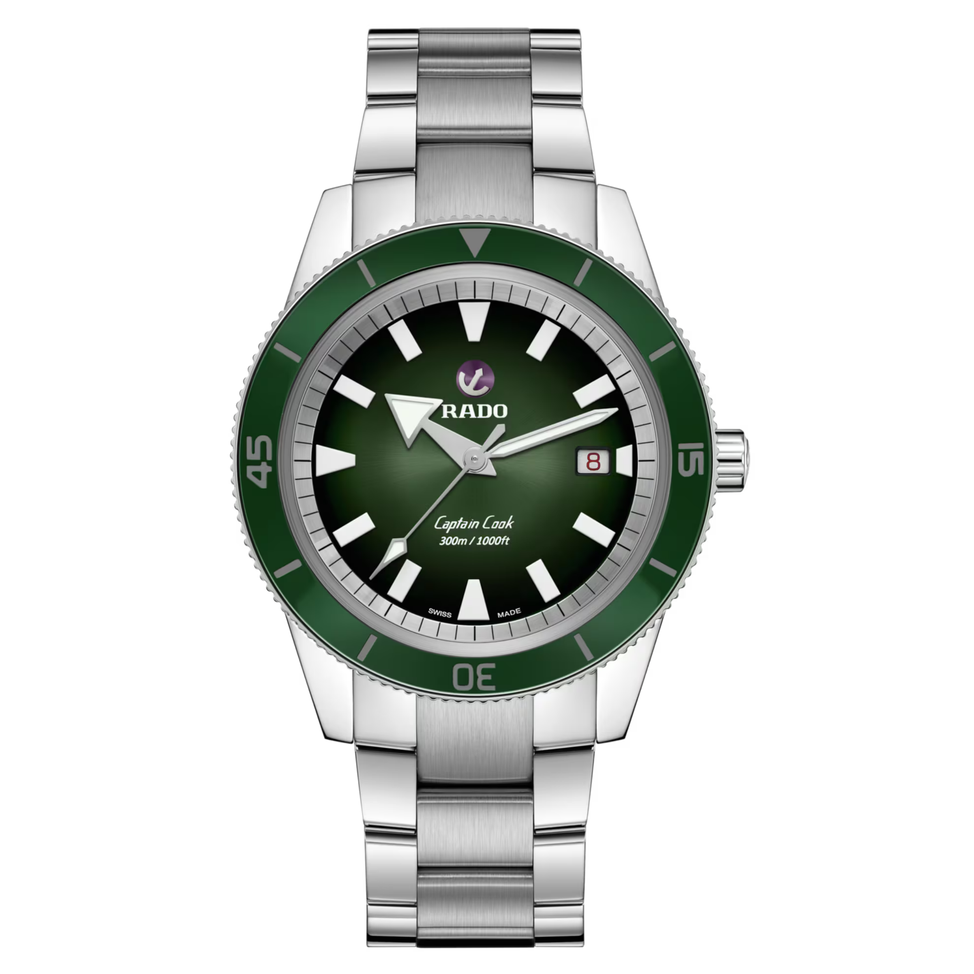 Rado Captain Cook Divers Watch Green Dial 42mm – Marc Robinson