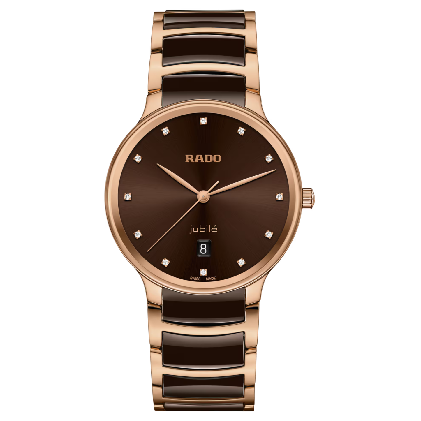 Rado Centrix Automatic 39.5mm Diamond Stainless Steel Men’s Watch