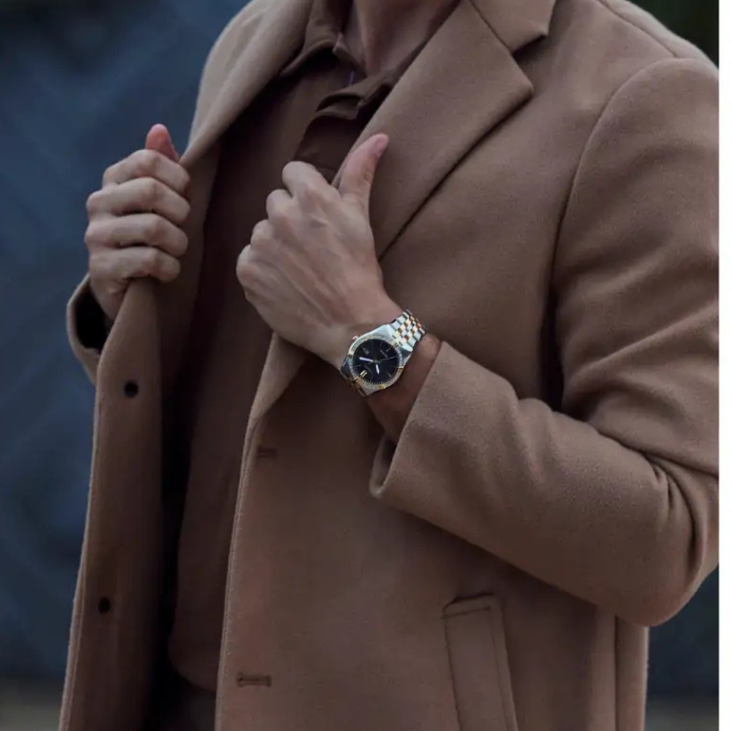 Citizen Corso Diamond Two-Tone Stainless Steel Black Dial Watch 40 mm