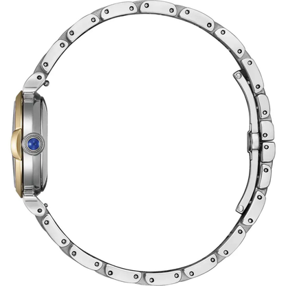 Citizen L Mae Two-Tone Stainless Steel White Dial Watch 26 mm