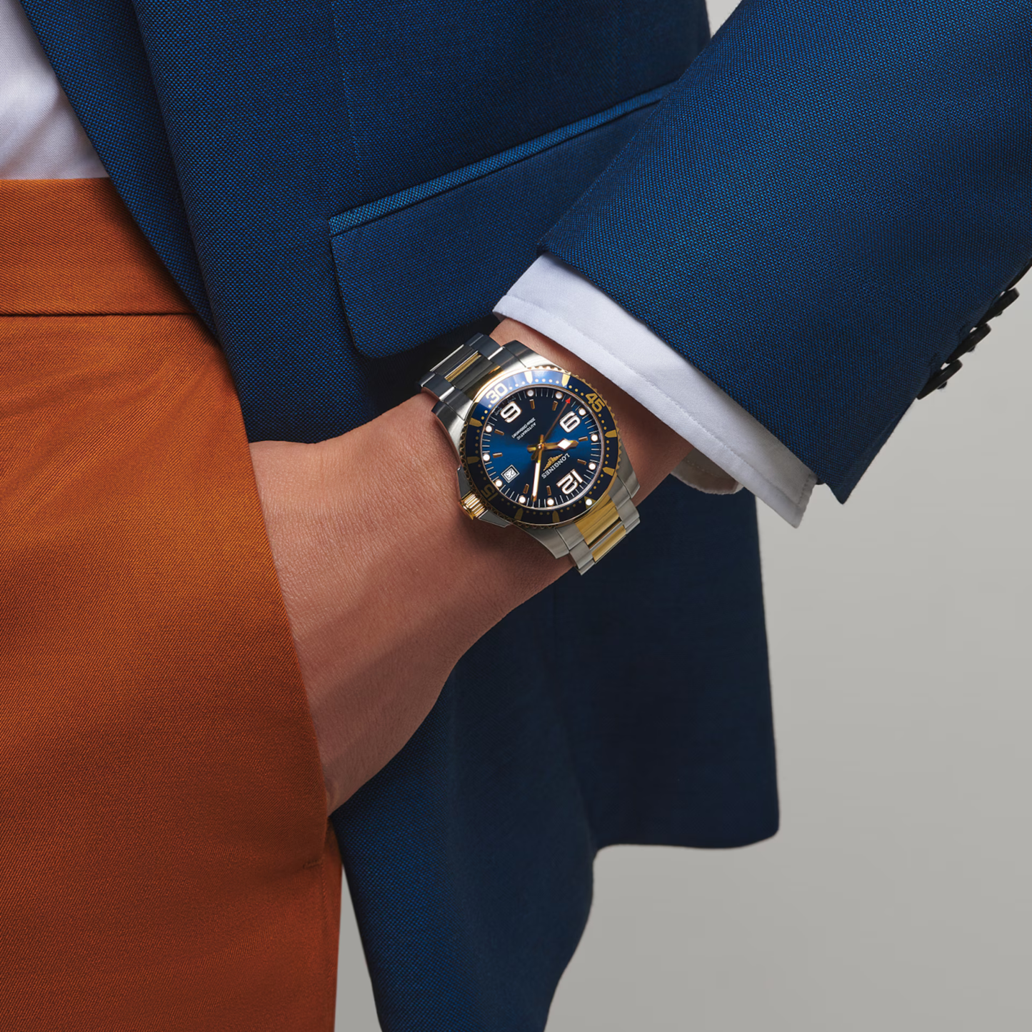 Longines HydroConquest Stainless Steel Watch 41 mm