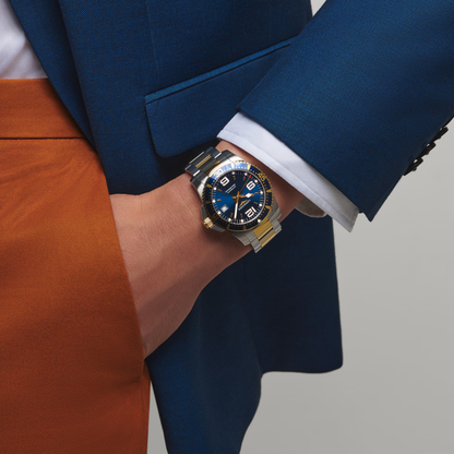 Longines HydroConquest Stainless Steel Watch 41 mm