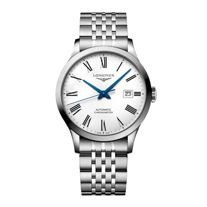 Longines Record Collection Stainless Steel Watch 40 mm