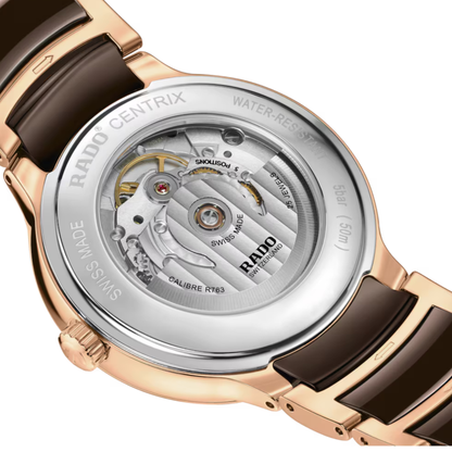 Rado Centrix Automatic Diamond Stainless Steel Men’s Watch 39.5mm