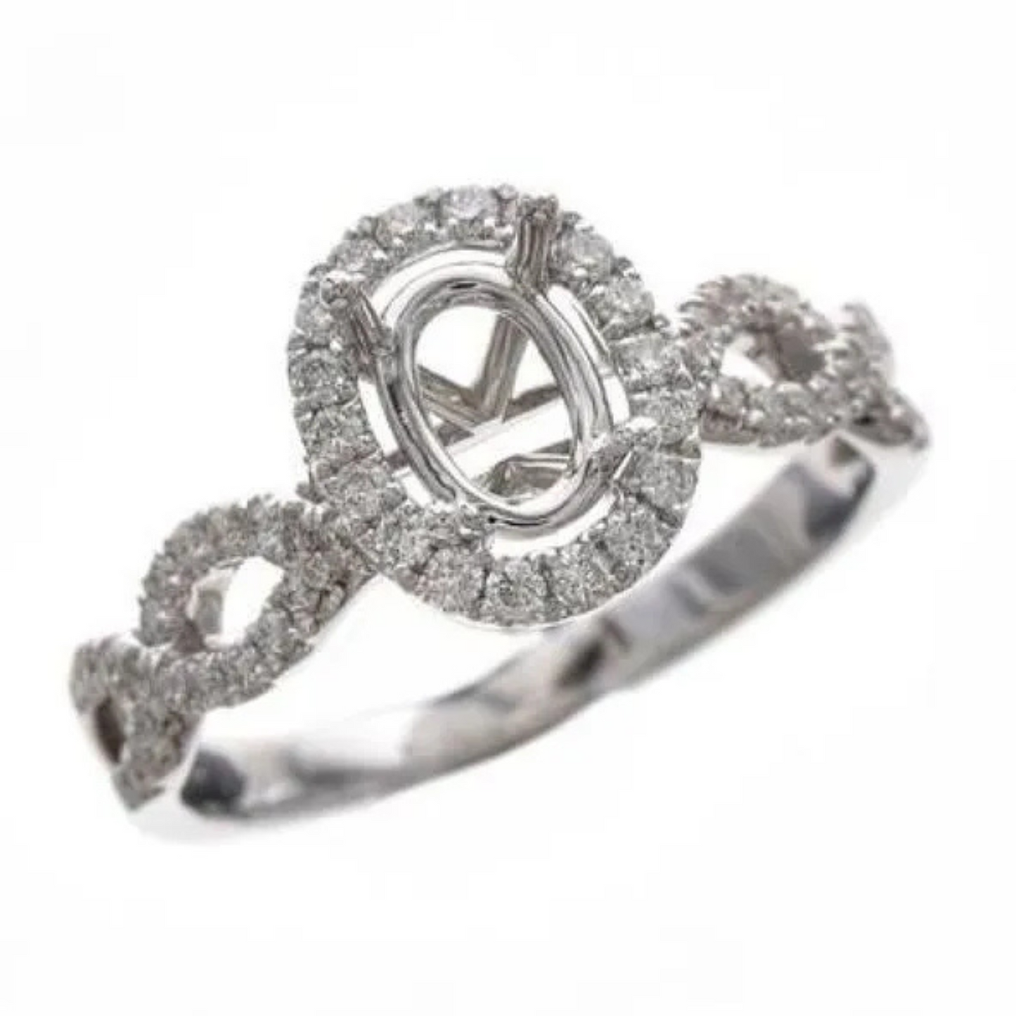 Le Vian Couture Hunters Green Tourmaline & Vanilla Diamond Ring 0.75ct