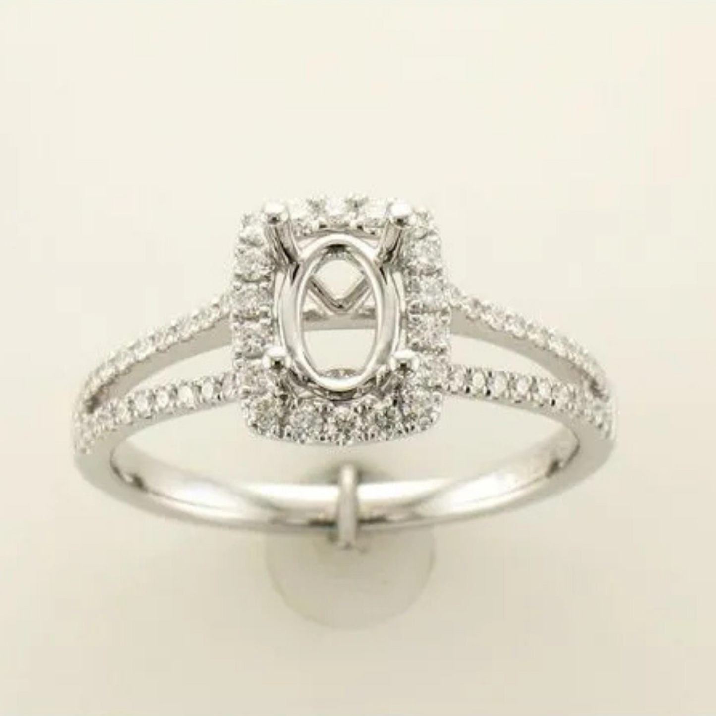 Le Vian Couture Gray Spinel & Vanilla Diamond Ring 0.75ct