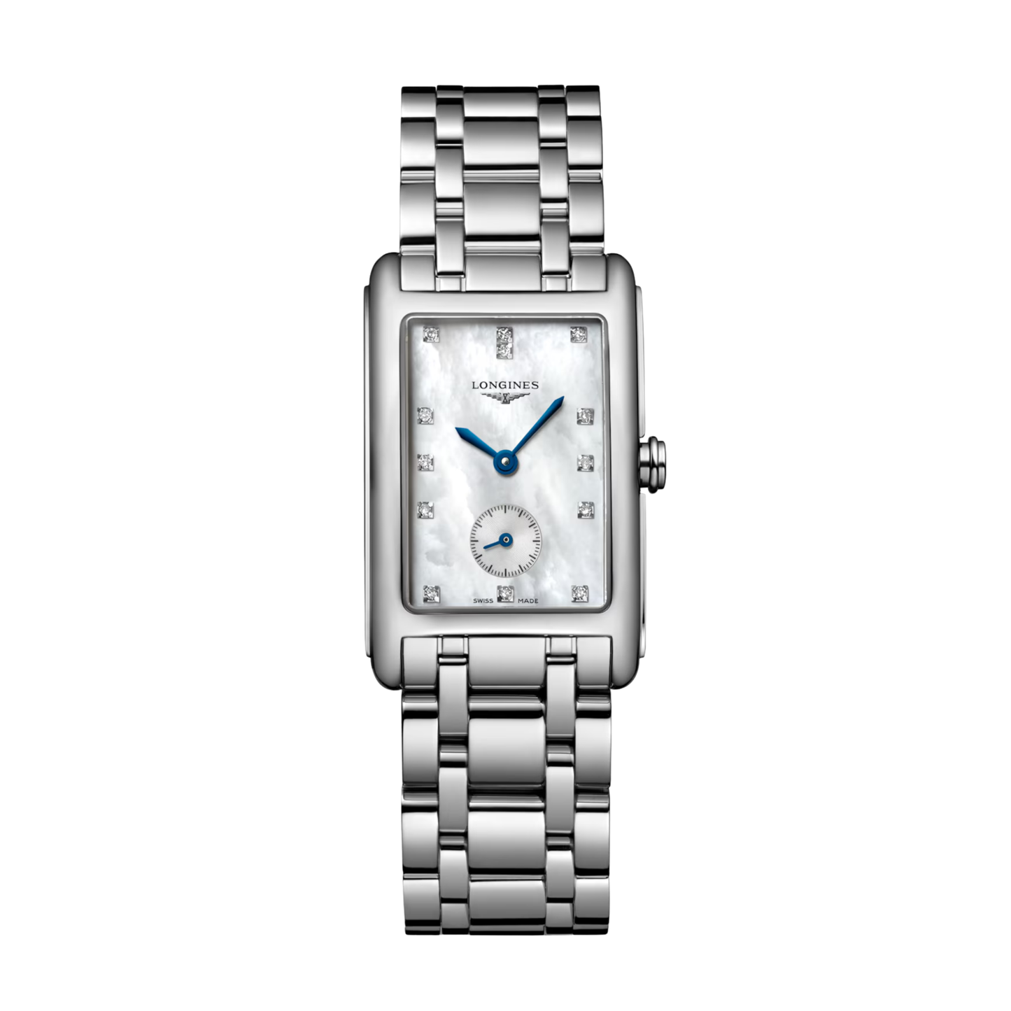 Longines DolceVita Rectangular Stainless Steel Watch 23.30 X 37.00 mm