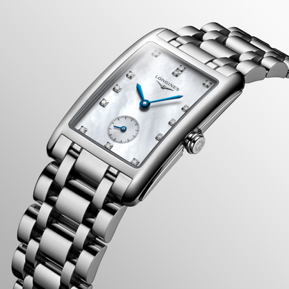 Longines DolceVita Rectangular Stainless Steel Watch 23.30 X 37.00 mm