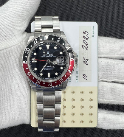Pre-Owned Rolex GMT MASTER II 16710