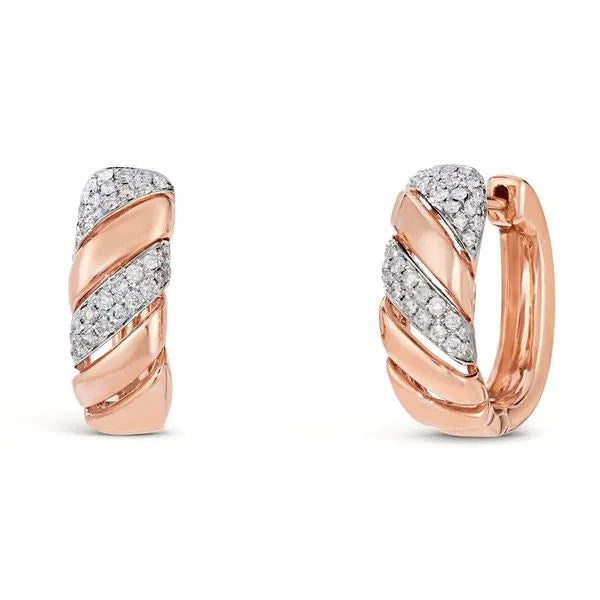Le Vian Earrings with Radiant Diamonds. These earrings offer total weight 0.33 ctw.