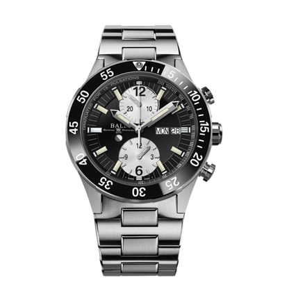BALL Roadmaster Rescue Chronograph Titanium Black Dial Automatic Watch 42mm