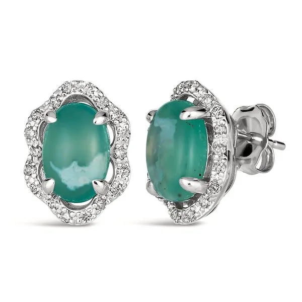 Le Vian Earrings with Radiant Nude Diamonds. These earrings offer total weight 2.20 ctw.