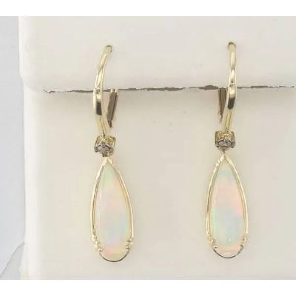 Le Vian Earrings in 14K Honey Gold featuring Chocolate Diamonds. These earrings offer total weight 2.20 ctw.