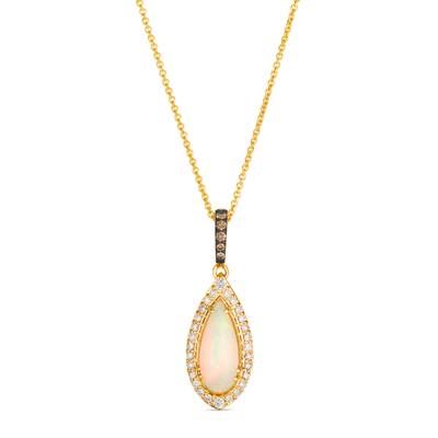 Le Vian 14k Honey Gold Chocolate Diamond Pendant BVZE 6
