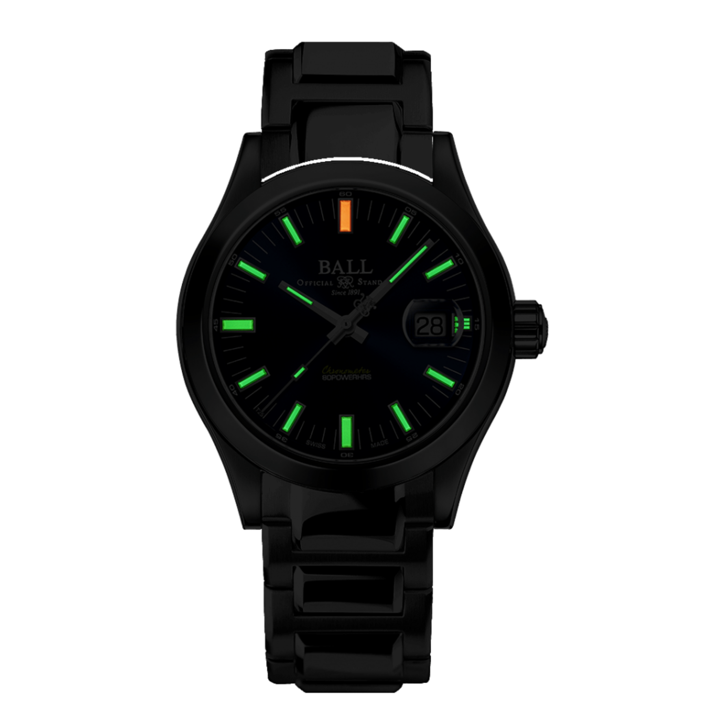 BALL Engineer M Marvelight Blue Dial Automatic Watch 40mm